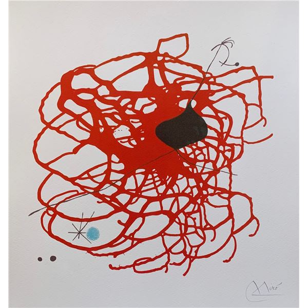 Joan Miro BEATS Facsimile Signed Limited Edition Giclee