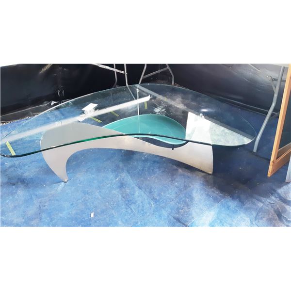 Glass Boomerang Table Cat C
