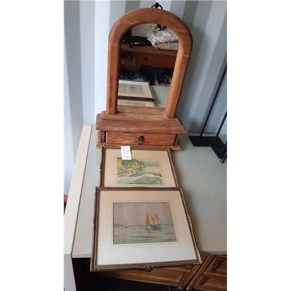 Framed Original Art & more Cat A