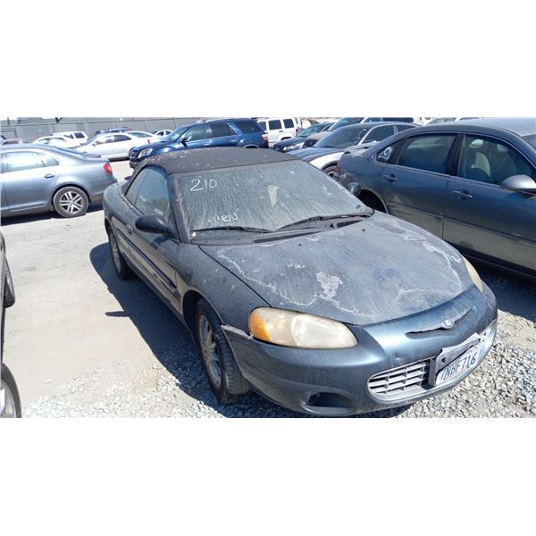 2001 Chrysler Sebring Limited