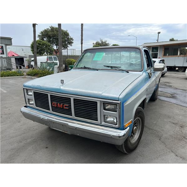 1986 GMC C/K 2500 Series C2500