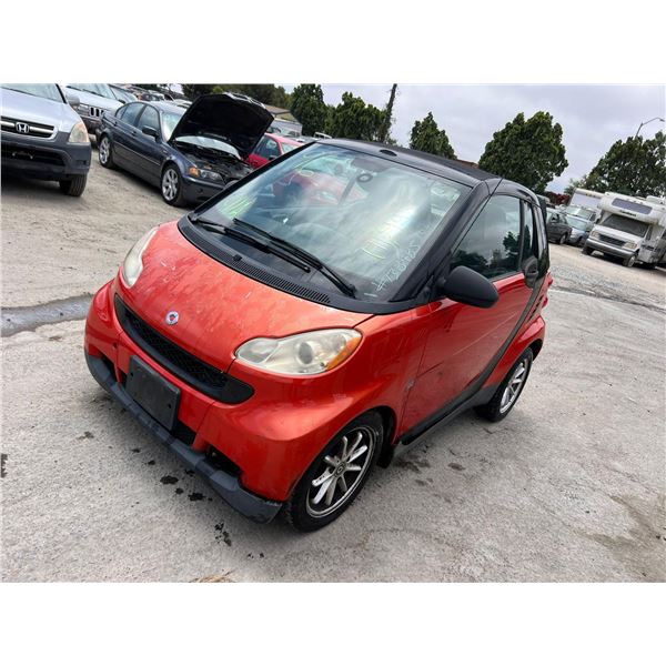 2008 Smart fortwo passion cabrio