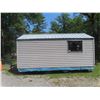 Image 1 : Portable Steel Framed Insulated Ice Fishing / Hunting Shack with Sheet
