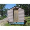 Image 4 : Portable Steel Framed Insulated Ice Fishing / Hunting Shack with Sheet