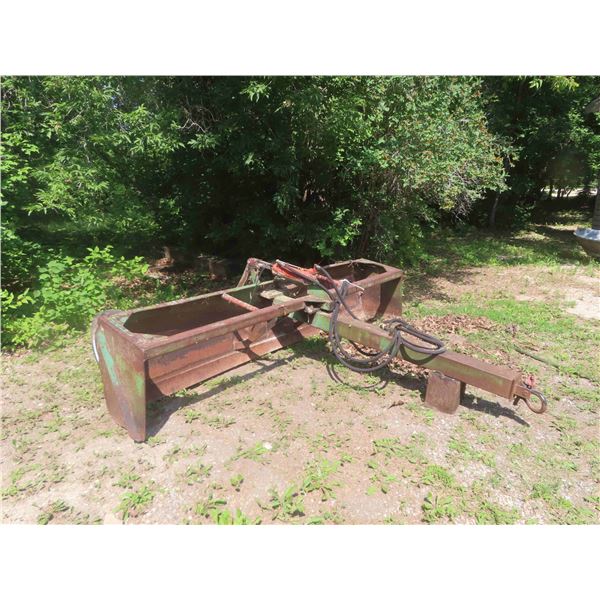 10' Hydraulic Lift Box Scraper 