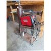 Image 1 : Lincoln Mig-Pack 140 Wire, Tig, Stick Welder on Portable Cart, Has 3 