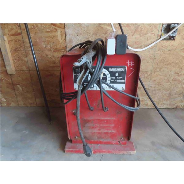 Lincoln 180 AC Welder with Cables and Rods
