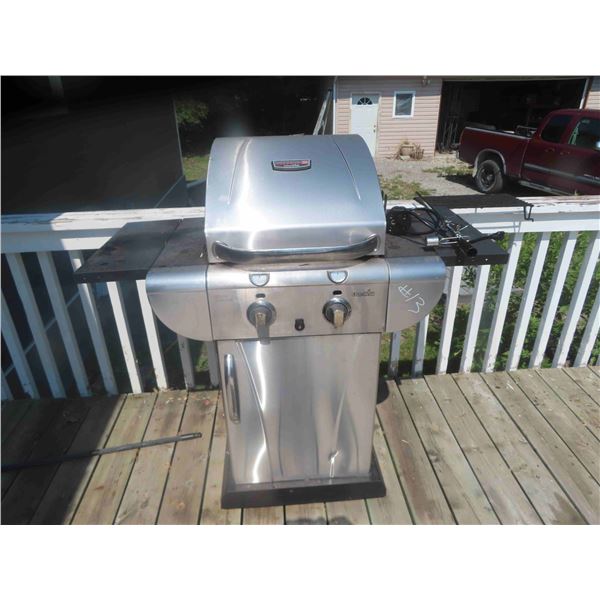 Char Broil Propane Stainless BBQ with Rotisserie 