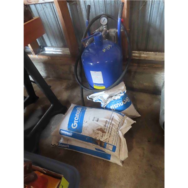 Powerfist Portable 10 Gal Sand Blaster with