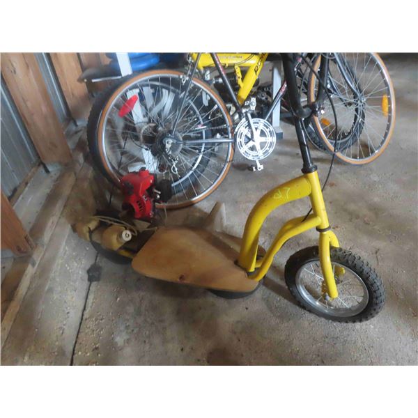 Scooter Coverted to Gas Scooter 