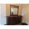 Image 1 : 5 Piece Solid Wood Bedroom Suite : Dresser 70'' x