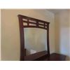 Image 4 : 5 Piece Solid Wood Bedroom Suite : Dresser 70'' x