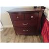 Image 5 : 5 Piece Solid Wood Bedroom Suite : Dresser 70'' x