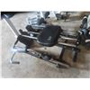 Image 5 : Weight Bench with Bar, York + Weider Plates, 25