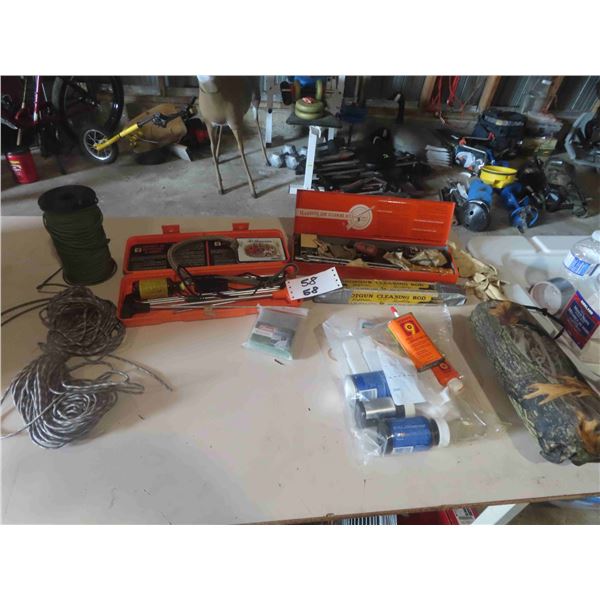 Gun Cleaning Kits, Gun Snake, Survival Blanket