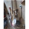 Image 1 : Spade, Shovel, Fork, Broom, Post Hole Cleaner