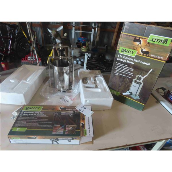 Valled 5 LBS Stainless Steel Vertical Sausage Stuffer