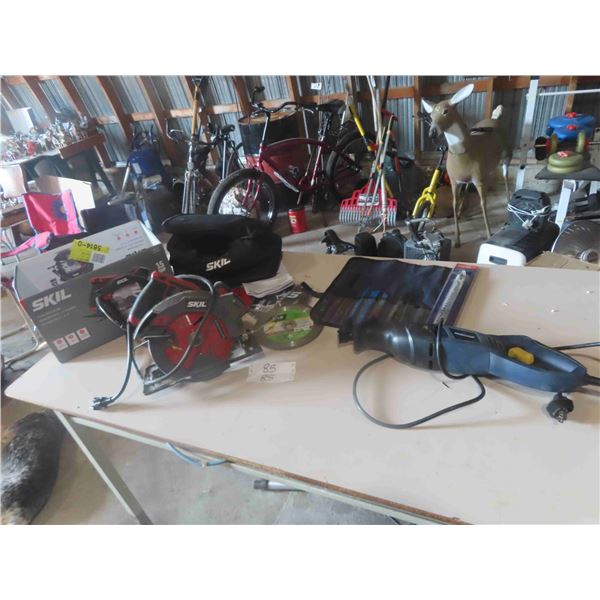 Skil 15 Amp Circular Saw , Mastercraft 6 Amp