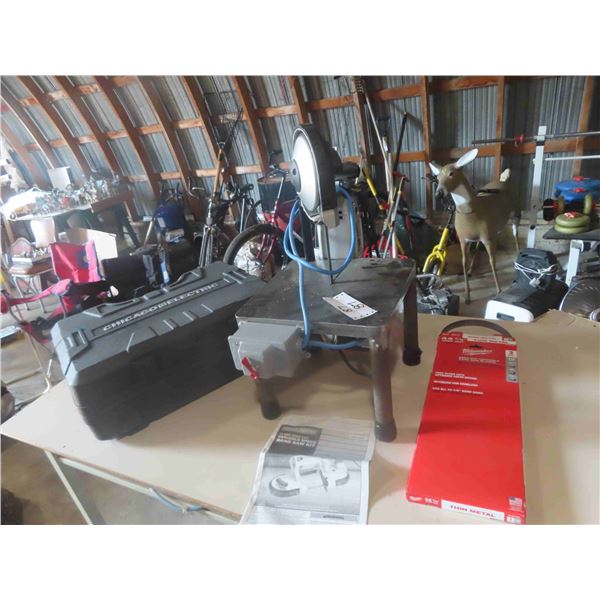 Chicago 10 Amp Deep Cut Variable Speed Portable