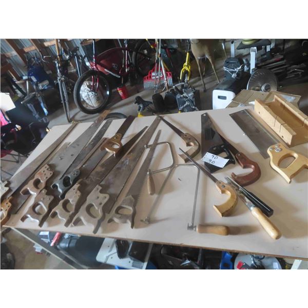 Quantity of Carpentry Saws, Key Hole Saws