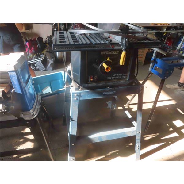 Mastercraft 10'' Table Saw 13 Amp with Stand