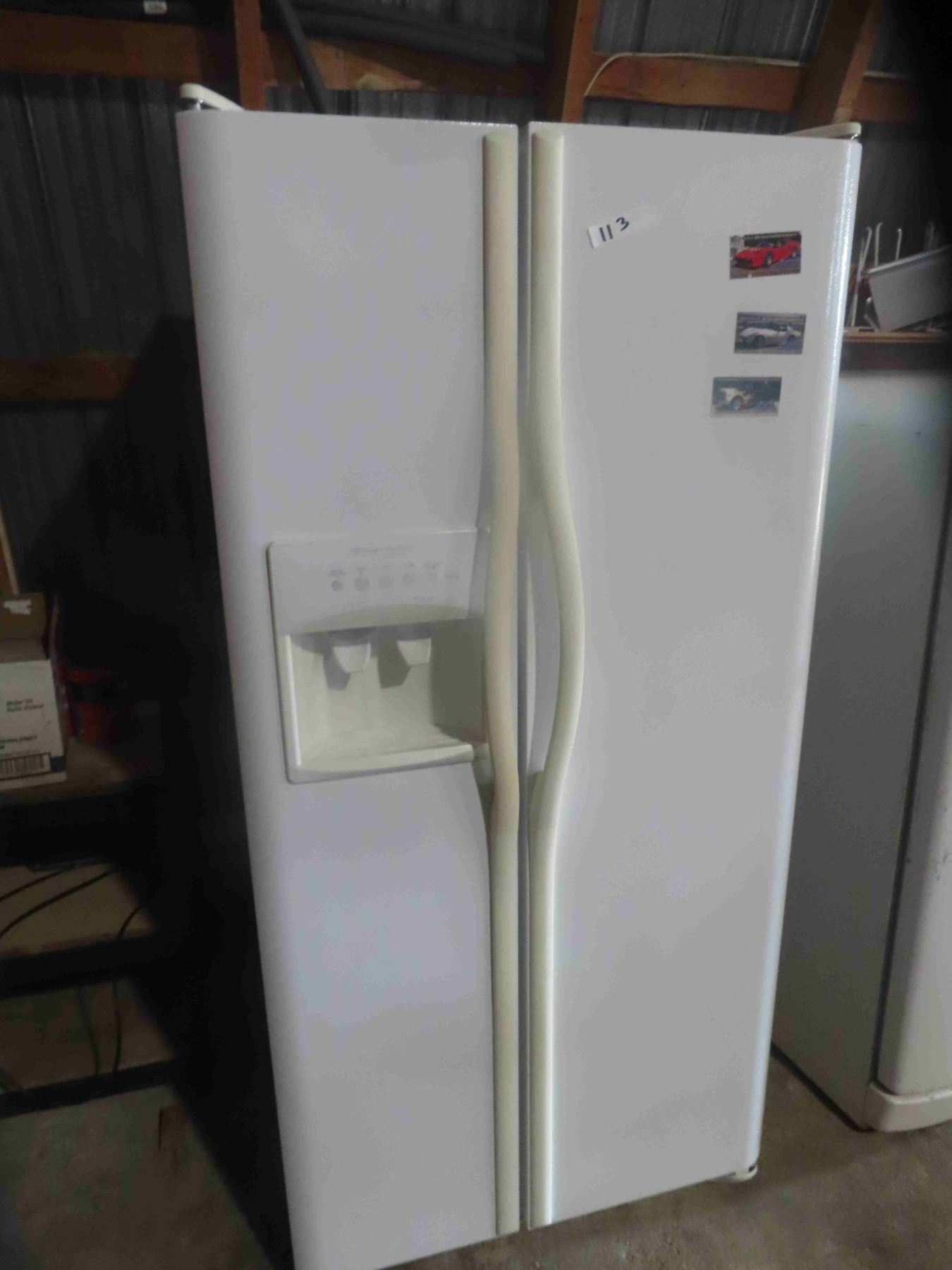 Frigidaire Gallery Side by Side Fridge and Freezer