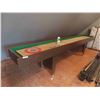 Image 1 : Straight Shuffle Board Table 12' with Accessories 