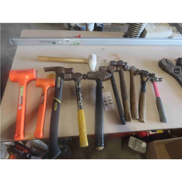 11 Hammers - Claw, Framing, Ball Pin, Sludge