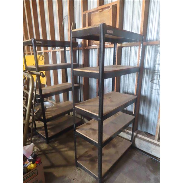 (2) Metal Shelves 72'' x 36'' x 18''