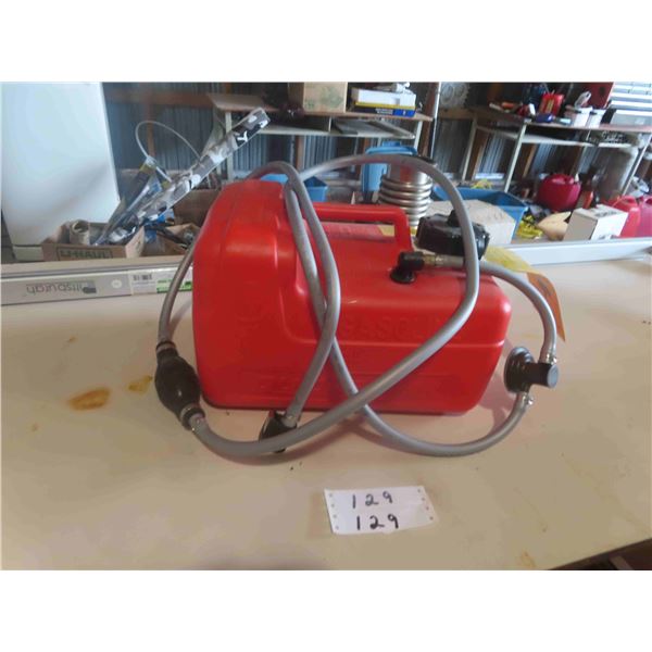 3 Gal Poly Quick Silver Marine Gas Tank with