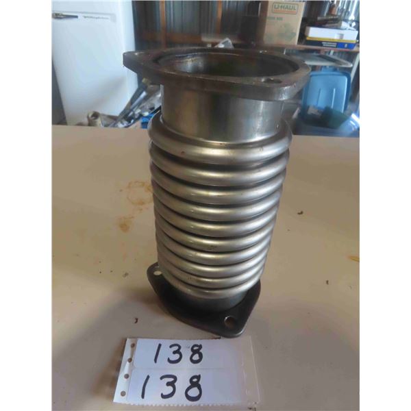 Exhaust Expansion Jointer Pipe 8'' x 3 1/2'' 