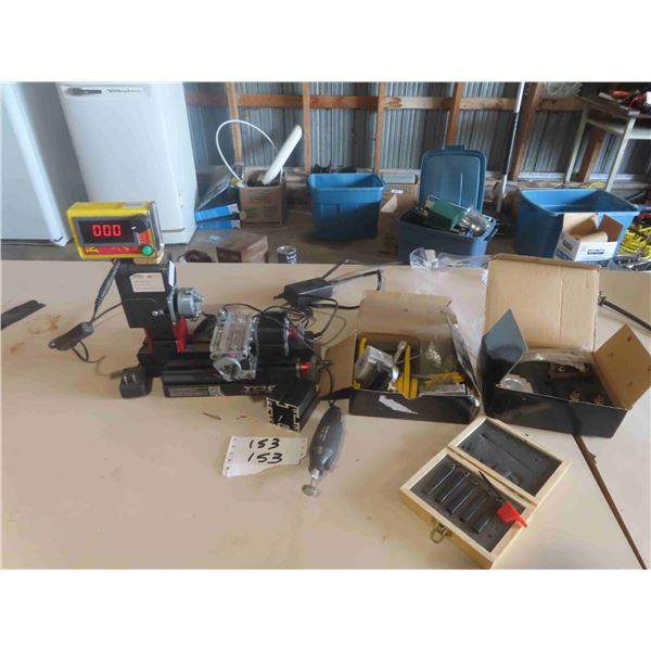 Tool The First' Micro Lathe , Knurling Tools 