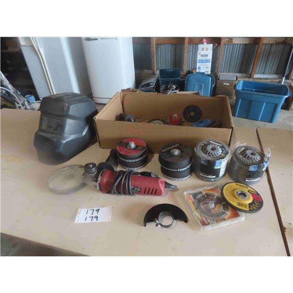 Power Angle Grinder, Quantity of Disks, Wire 