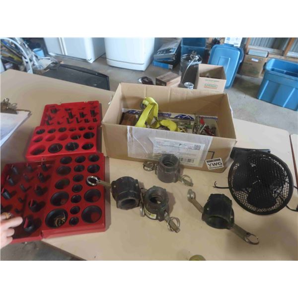 2 O Ring Kits Imperial + Metric , Banjo Cupplings Fan