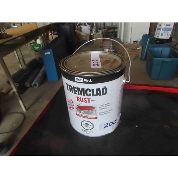 Tremclad Rust Paint 'Gloss Black'