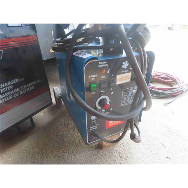 Western Rugged Mig Welder with Wire + Helmet