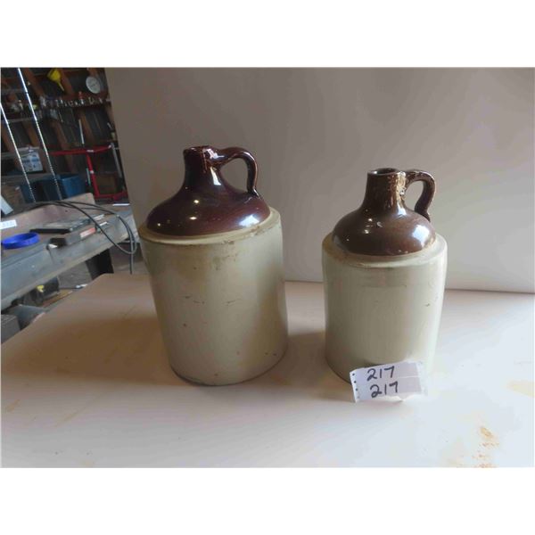 2 Crockery Jugs