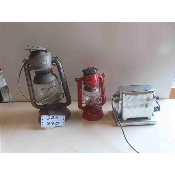 2 Beacon Barn Lanterns , Toaster