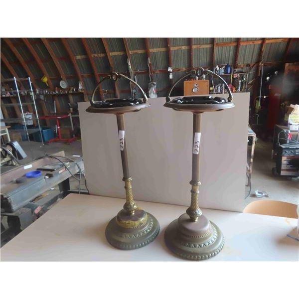 2 Ashtray Stands