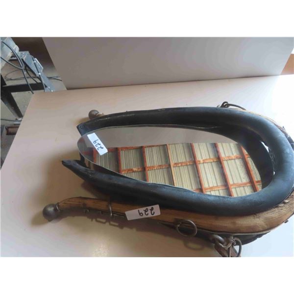 Rustic Horse Collar Mirror