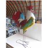 Image 1 : Metal Art Rooster 45'' Tall