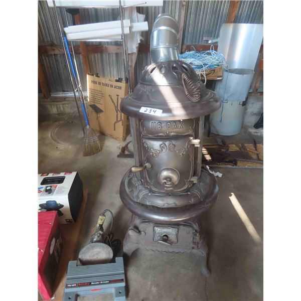 Oak 116 Wood Parlor Heater