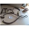 Image 1 : Draw Knife, 2 Hay Hooks, Hay Knife, Log Tongs
