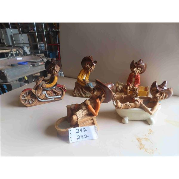 Cow Boy Ornaments 'Shade Tree Creations'