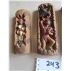 Image 3 : Indigenous Log Ornaments 6 1/2'' x 2 1/2'' 