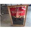 Image 1 : Old Milwaukee Beer Sign 18'' x 29''