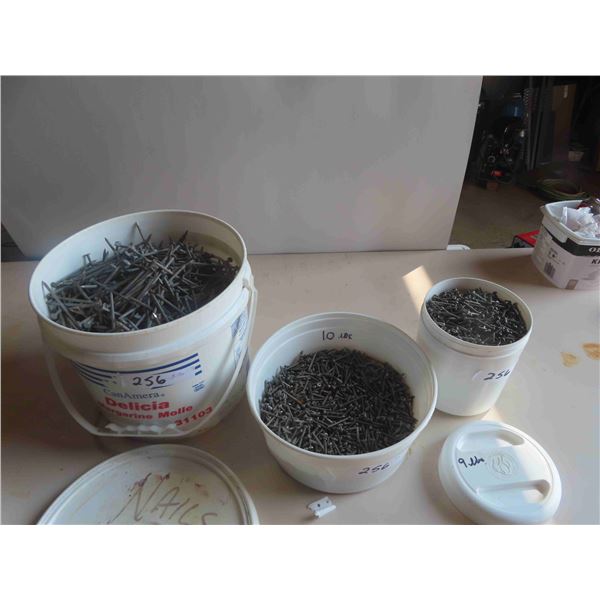 Aprox. 49 LBS Nails and Screws