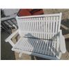 Image 3 : Gliding Rocker Yard Bench 48'' Wide 