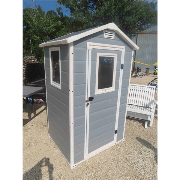 Keter Vinyl Yard Shed / Bus Shelter 78'' Top of 