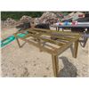 Image 2 : Treated 2x4 Table Frame 99'' x 42'' x 30''